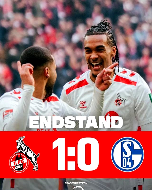 科隆主场遗憾失利,门兴格拉德巴赫取得胜利。 科隆主场遗憾失利,门兴格拉德巴赫取得胜利。