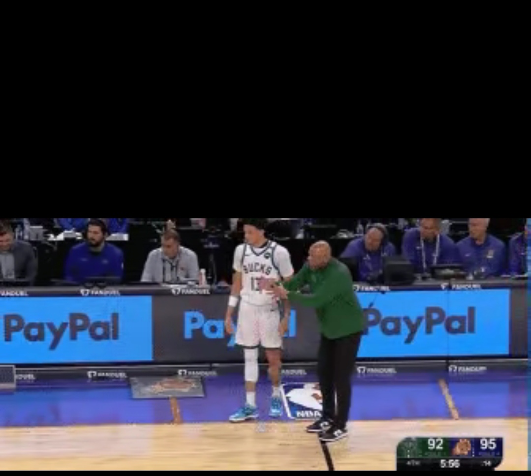 雄鹿主帅因伤缺席比赛